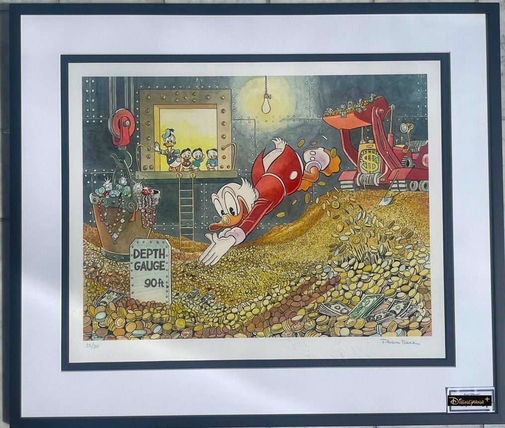 Patrick Block - Sport of Tycoons - Professionally framed and matted #1.1