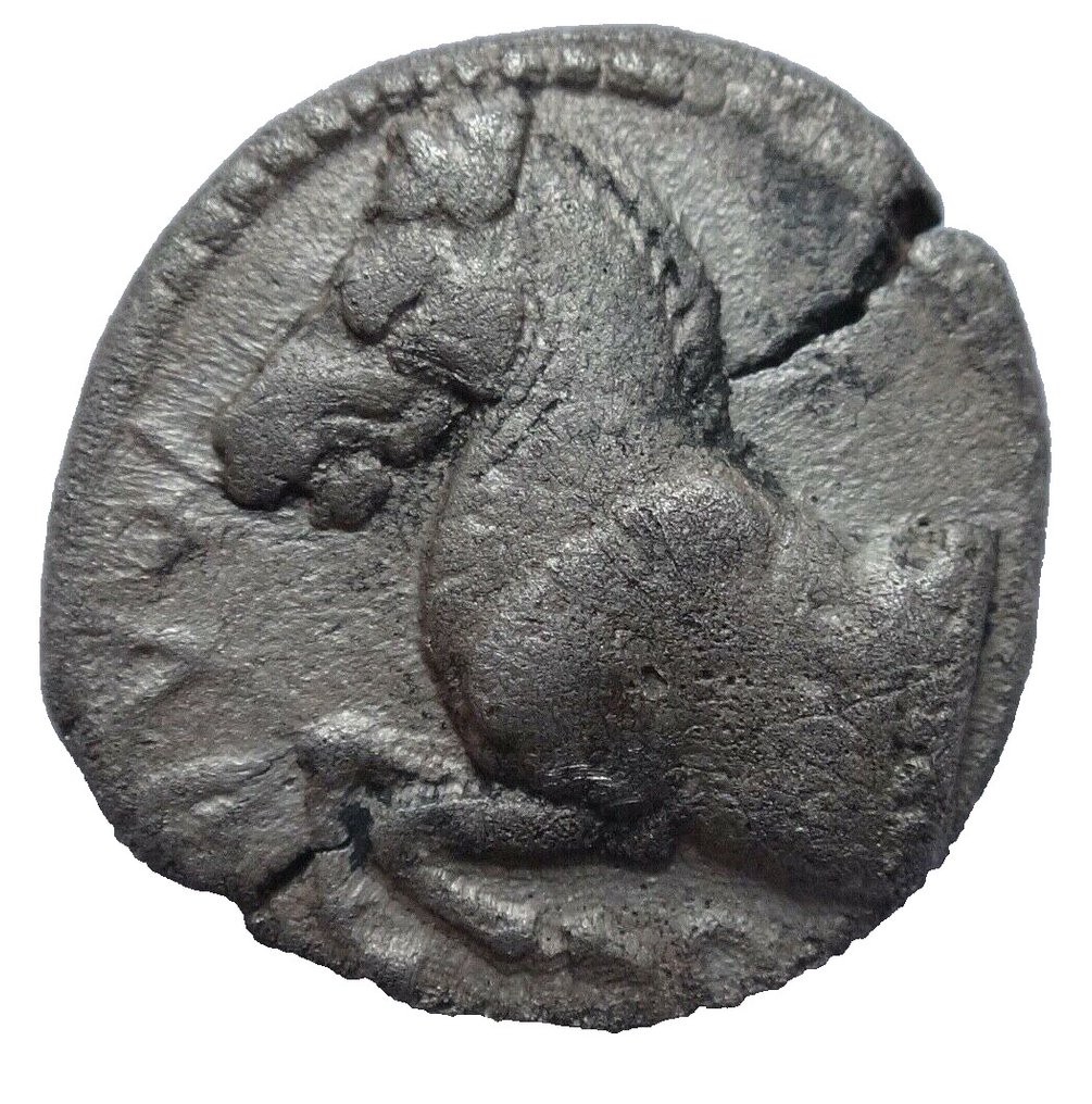 希臘（古代）. THRACE. Maroneia (Circa 450-430 BC) AR. Drachm #1.1