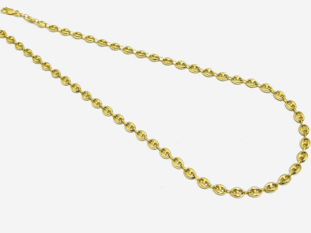 Halsketting - 18 karaat Geel goud - Gemaakt in Italië #1.1