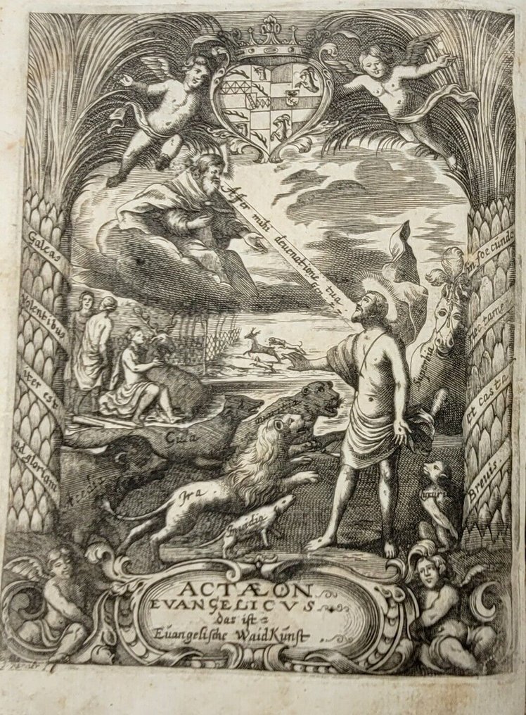 Thomas Bucellanus - Actaeon Evangelicus, Agnus Triumphans Et Gloria Sanctorvm - 1685 #3.1