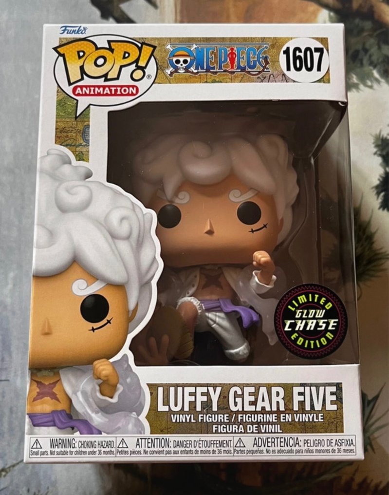 Funko  - Bambola One Piece #1607 Luffy Gear Five (CHASE) #1.1