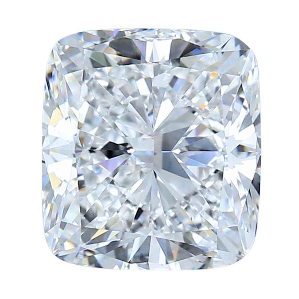 1 pcs Gyémánt  (Természetes)  - 5.03 ct - Párna - E - VS1 - Amerikai Gemmológiai Intézet (GIA) #1.1