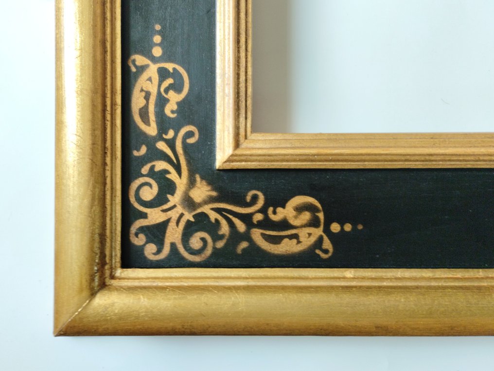 Frame  - Wood, Golden leaf #2.1