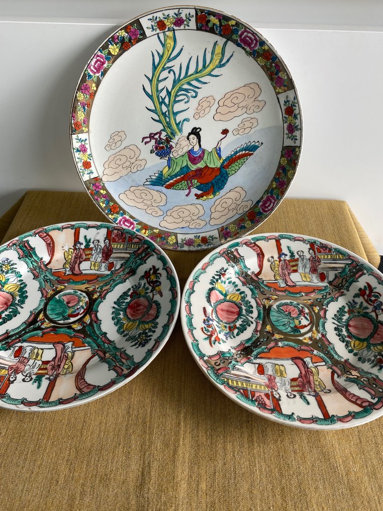 Branded merchandise collection - 3x Porcelain Plate #1.1