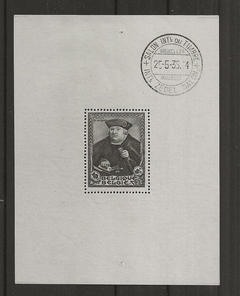 Belgien 1935 - komplet bind, med Tassis - OBP/COB 404 tot 426 + BL4 #2.1
