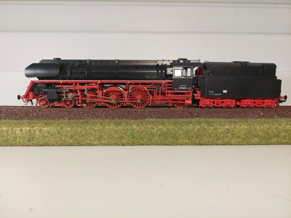 Roco H0 - 63267 - Locomotive à vapeur avec tender (1) - BR 01 0525-4 - Décodeur sonore DCC - DR (DDR) #2.1