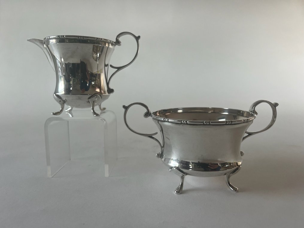 W.G.Sother & Co - Sugar and cream set (2) - .925 silver #1.1