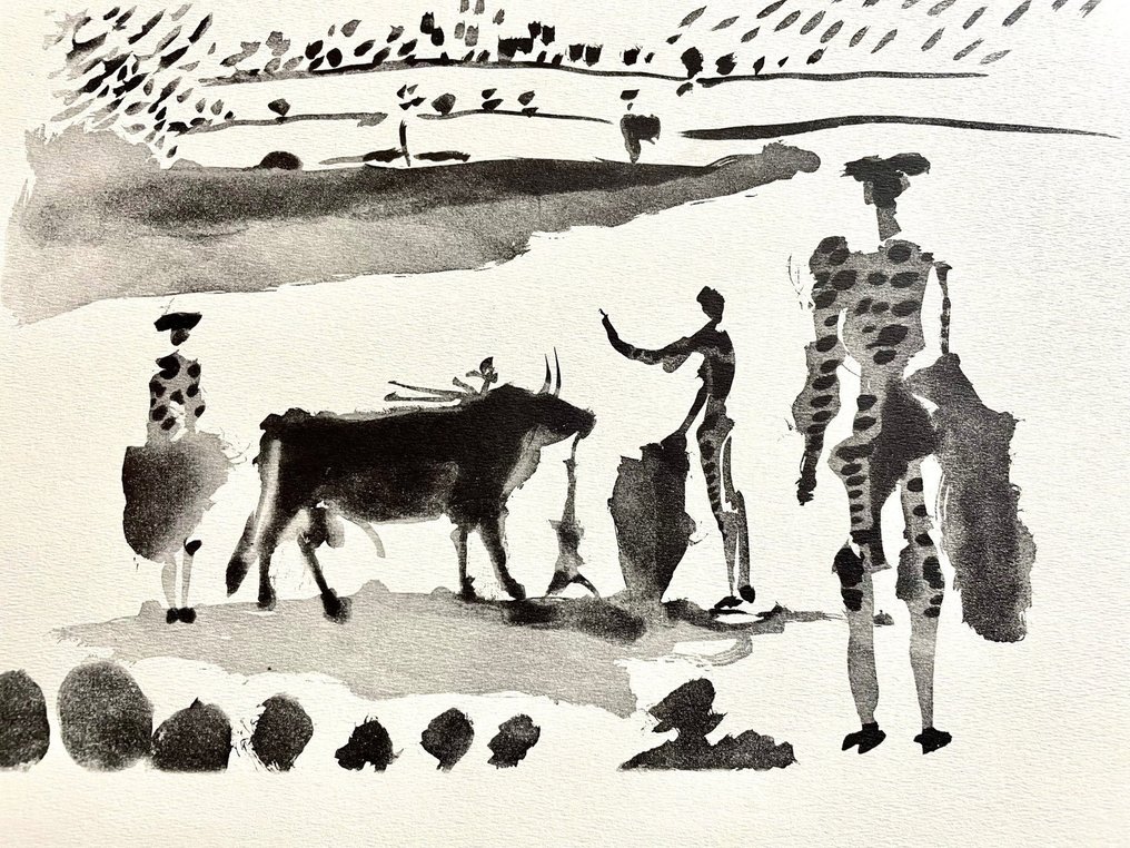 Pablo Picasso (after) - Après L'Estocade Le Torero Montre La Mort #1.0