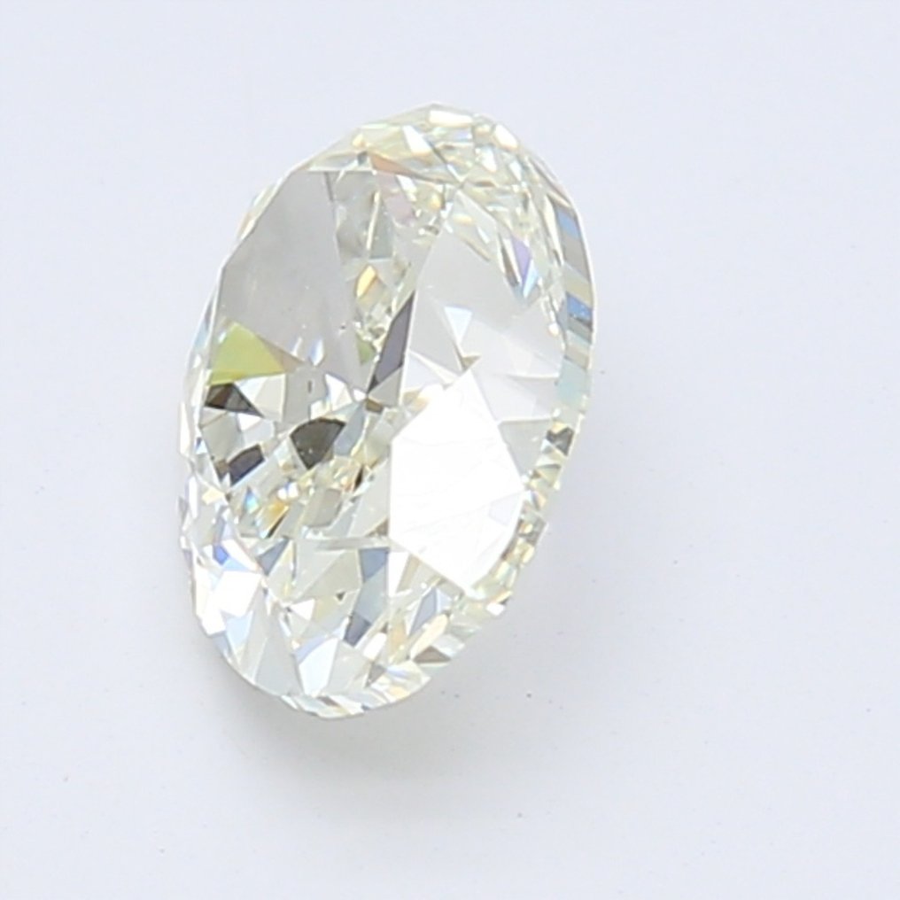 1 pcs Diamant  (Natürlich)  - 1.50 ct - Oval - K - VS1 - Gemological Institute of America (GIA) #2.1