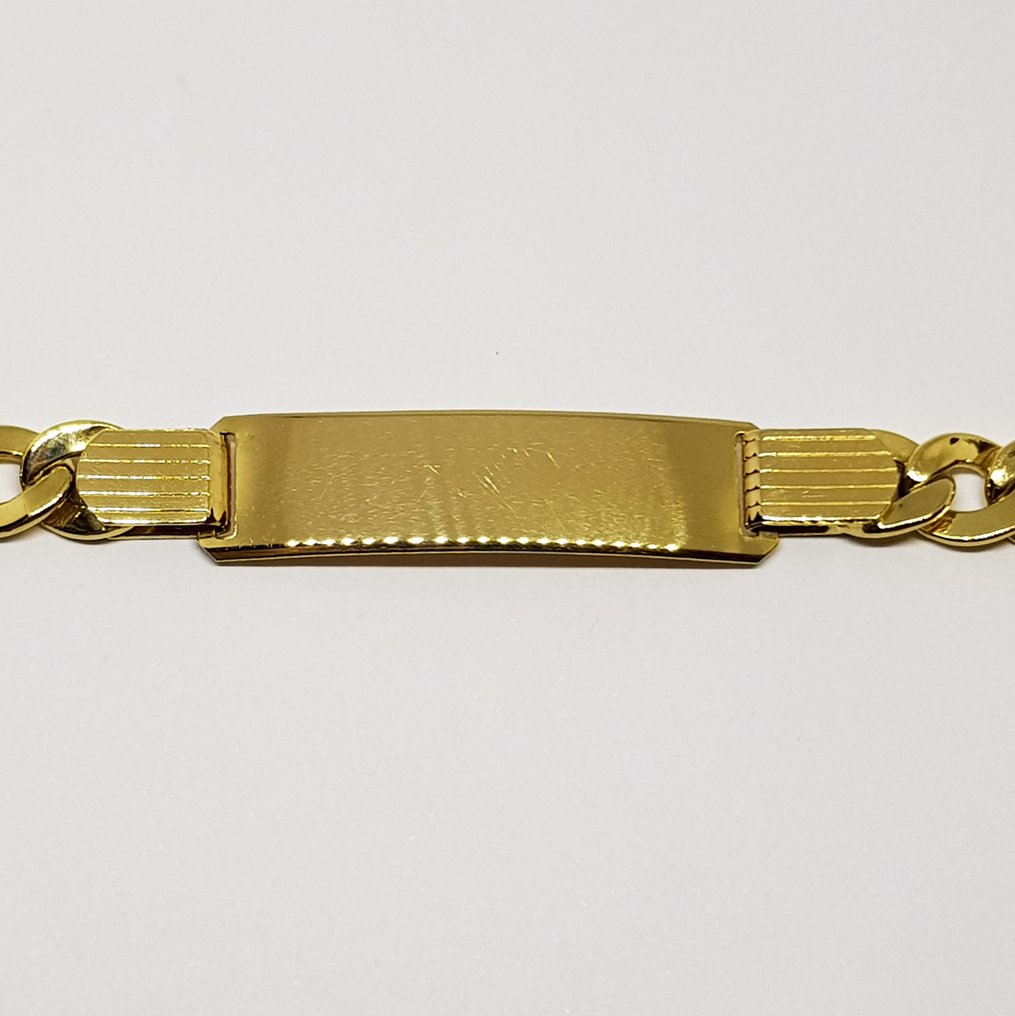 Chain bracelet - 18 kt. Yellow gold - Don't Forget Me Without Insc. #2.1