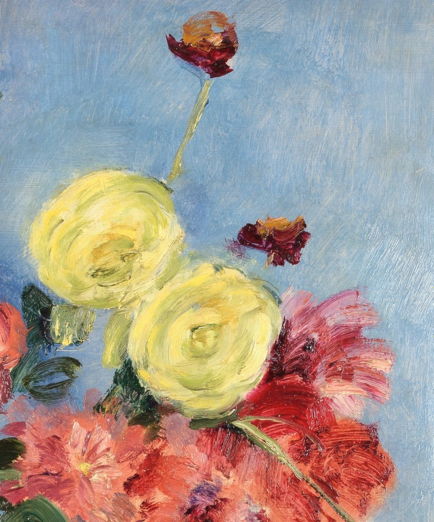Ernst Leyden (1892-1969) - Fleurs dans un vase #2.1