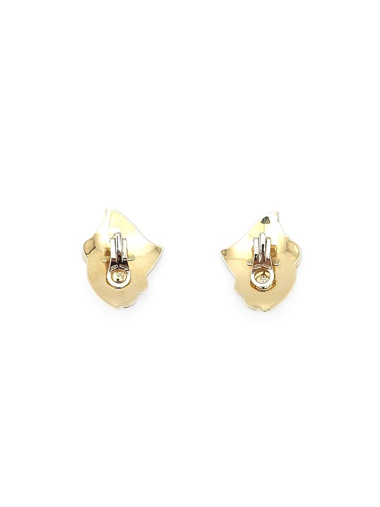 Donnagemma - Earrings - 18 kt. White gold, Yellow gold #2.1