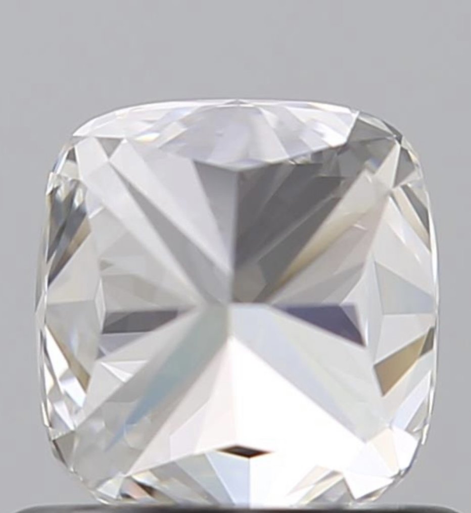 1 pcs Gyémánt  (Természetes)  - 0.70 ct - Párna - E - IF - Amerikai Gemmológiai Intézet (GIA) #2.1