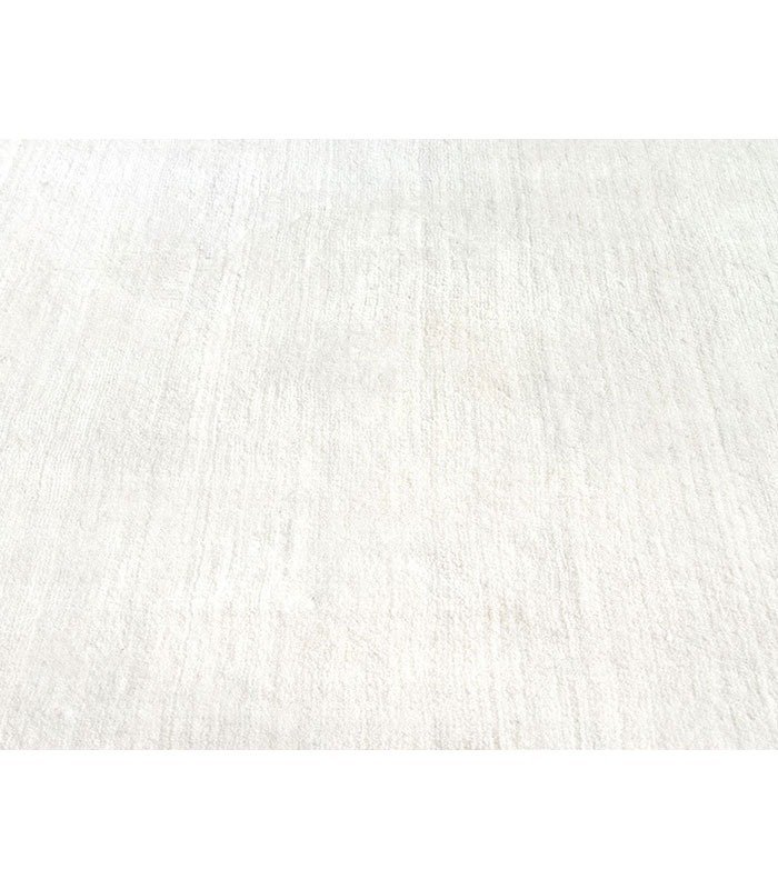 Fehér sima gyapjú - Szőnyeg - 400 cm - 300 cm #2.1