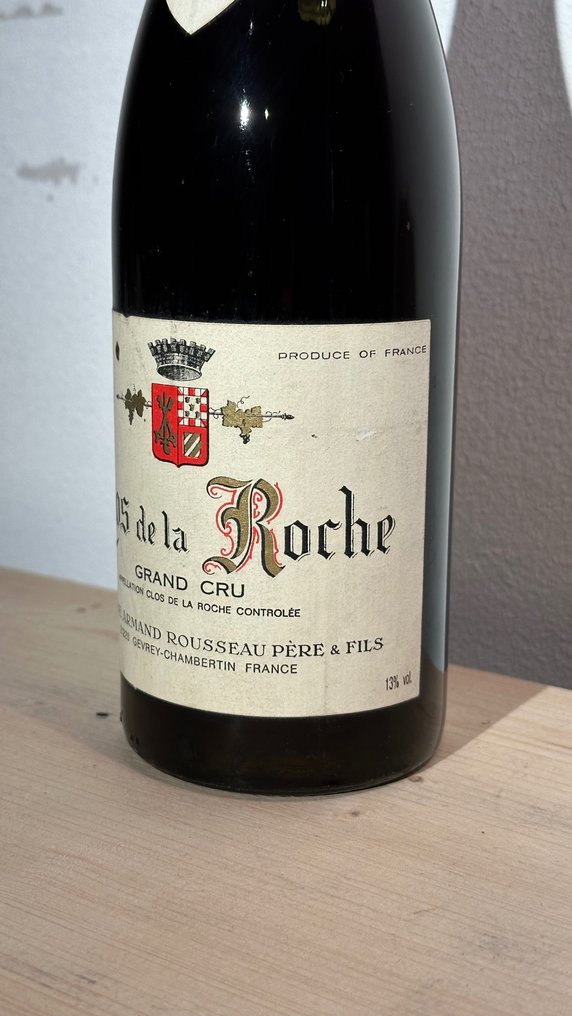 1992 Clos de la Roche, Domaine Armand Rousseau - Borgonha Grand Cru - 1 Garrafa (0,75 L) #2.1