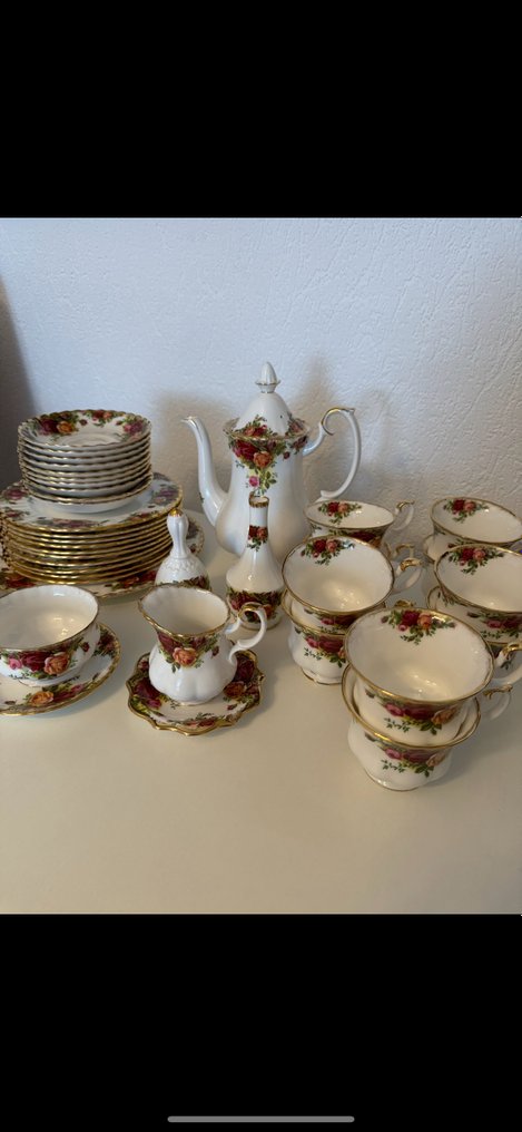 Royal Albert - Coffee and tea service (38) - Porcelain #1.1