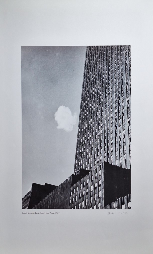 André Kertesz [1894-1985] - Lost Cloud, New York, 1937 #2.1