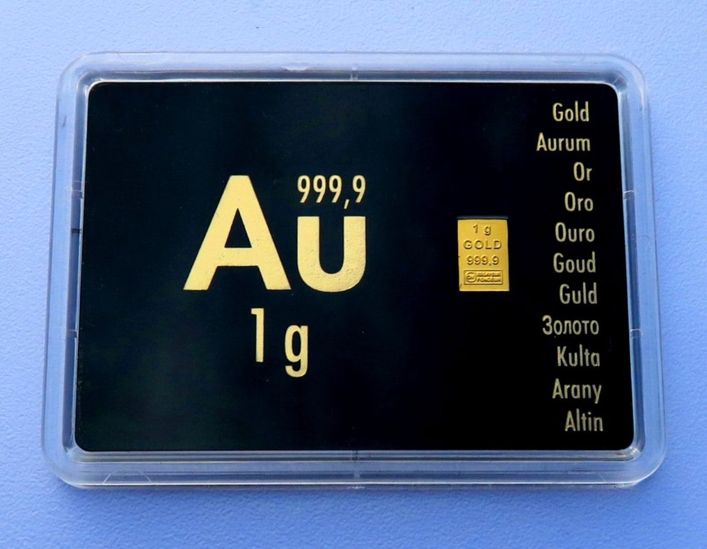 1 gramm - Arany - Valcambi  (Nincs minimálár) #1.1