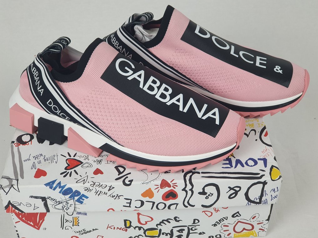 Dolce & Gabbana - Låga gymnastikskor - Storlek: Shoes / EU 42 #2.2