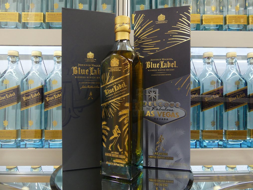 Johnnie Walker - Blue Label Las Vegas Limited Edition Design from USA  - 750 ml  #1.1