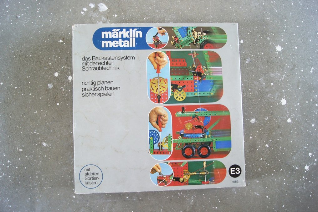 Märklin  - Tinalelu Marklin Metall E2 & E3 - 1960-1970 - Saksa #2.1