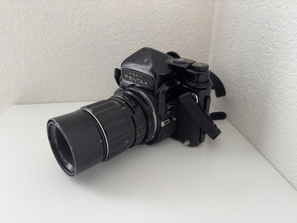 Pentax 6x7 + Takumar 6x7 1:4 200mm 120 / câmera de formato médio #3.1
