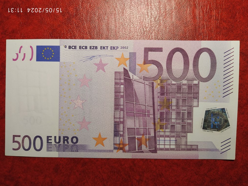 Unia Europejska - Włochy. - 500 Euro 2002 - Duisenberg J001 #1.1