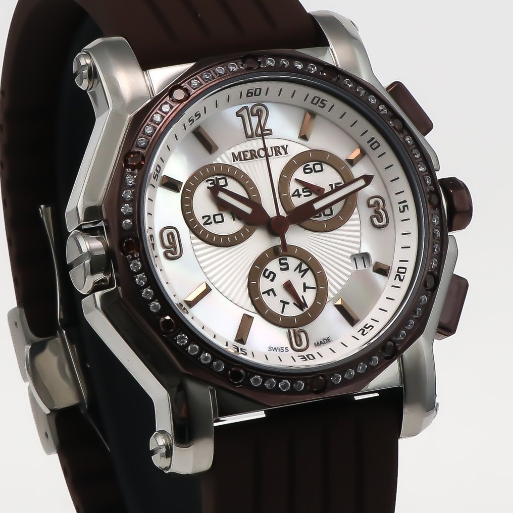 Mercury - Chronograph Swiss Watch - ME1075-SCX-S-7 - Ingen mindstepris - Kvinder - 2010-2020 #1.0