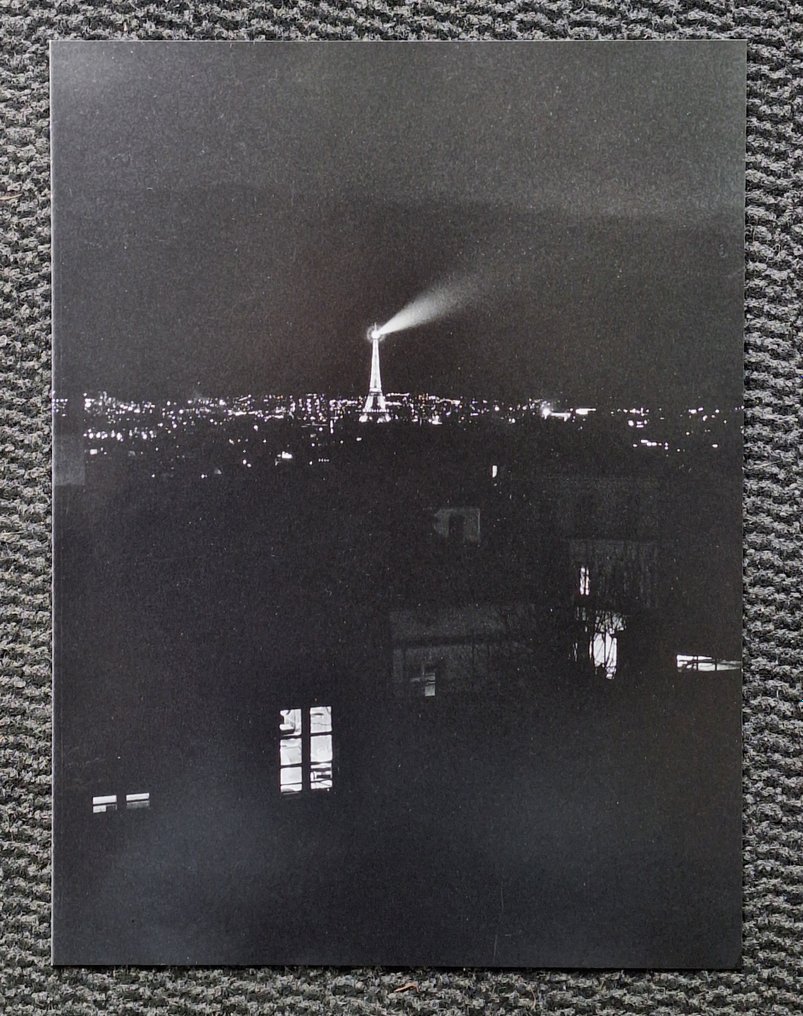 Michel Giniès [1952-] - Paris de nuit, vu de la Butte Montmartre, Hiver 2003 #1.2