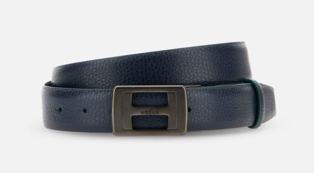 Hogan - HOGAN new collection 2024 Belt in exposed grain leather - Bälte #1.1