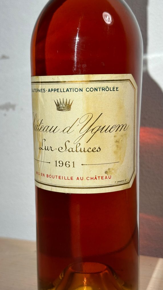 1961 Chateau d'Yquem - Sauternes 1er Cru Supérieur - 1 Botella (0,75 L) #1.2
