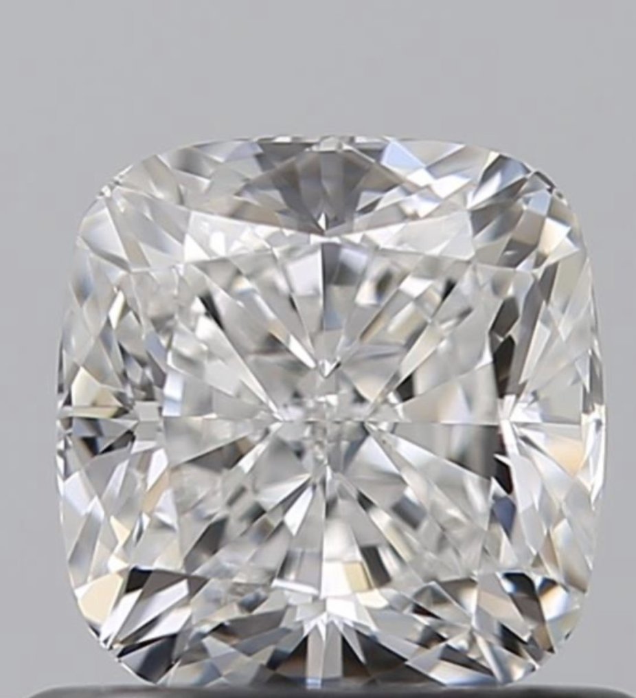 1 pcs Gyémánt  (Természetes)  - 0.70 ct - Párna - E - IF - Amerikai Gemmológiai Intézet (GIA) #1.1