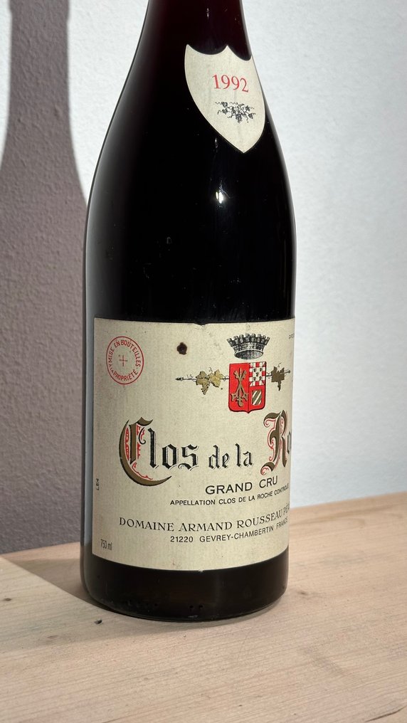 1992 Clos de la Roche, Domaine Armand Rousseau - Burgunder Grand Cru - 1 Flaske (0,75Â l) #1.2