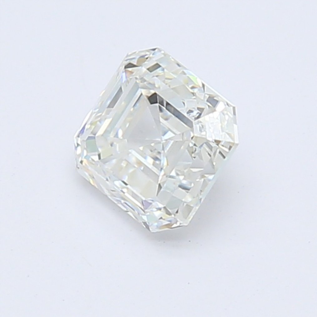1 pcs Diamant  (Natural)  - 0.91 ct - Fyrkantig - E - VS1 - Gemological Institute of America (GIA) #1.2