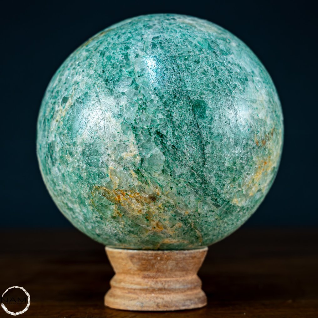 Very Rare Natural Green Fuchsit Sphere- 1519.12 g #1.2
