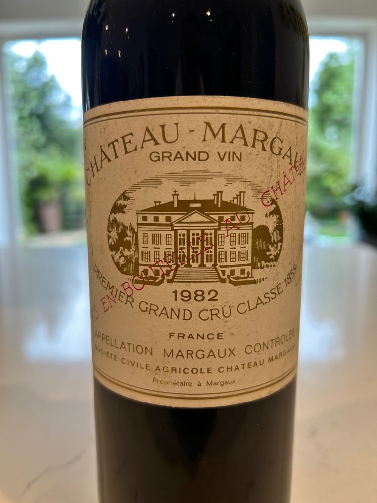 1982 Chateau Margaux - Bordeaux 1er Grand Cru Classé - 1 Butelka (0,75 l) #2.1