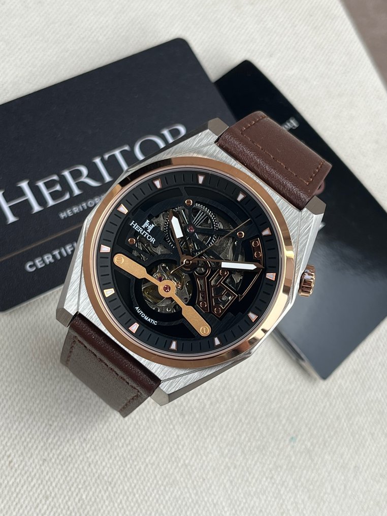 Heritor - Heritor Automatic Amadeus Semi-Skeleton - Zonder minimumprijs - HERHS3404 - Heren - 2020+ #2.1