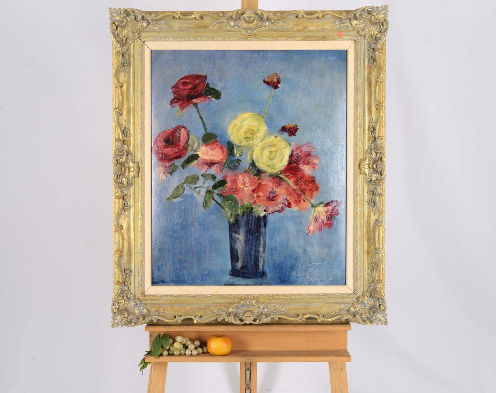 Ernst Leyden (1892-1969) - Fleurs dans un vase #1.2