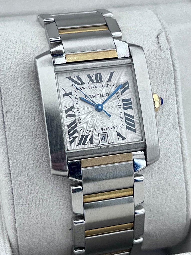 Cartier - Tank Francaise Gold-Steel Two Tone Automatic - - 2302 - 中性 - 2000-2010 #2.1
