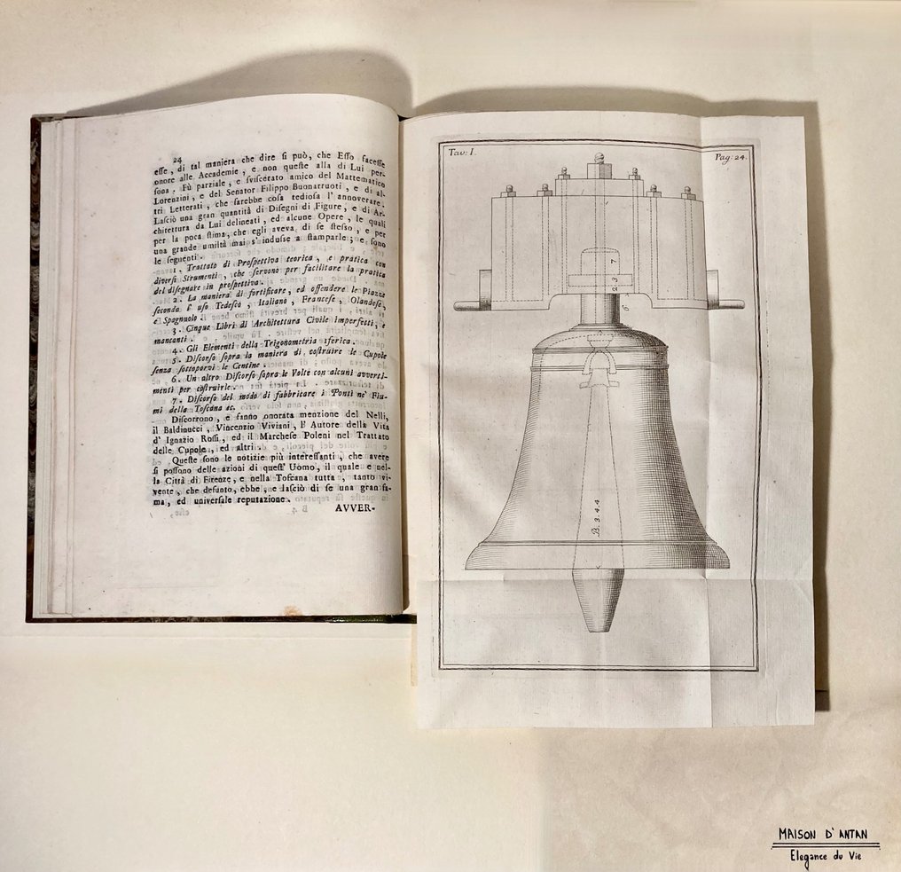Giovan Battista Nelli - Discorsi di architettura del senatore Giovan Batista Nelli con la vita del medesimo dedicata - 1753 #3.2