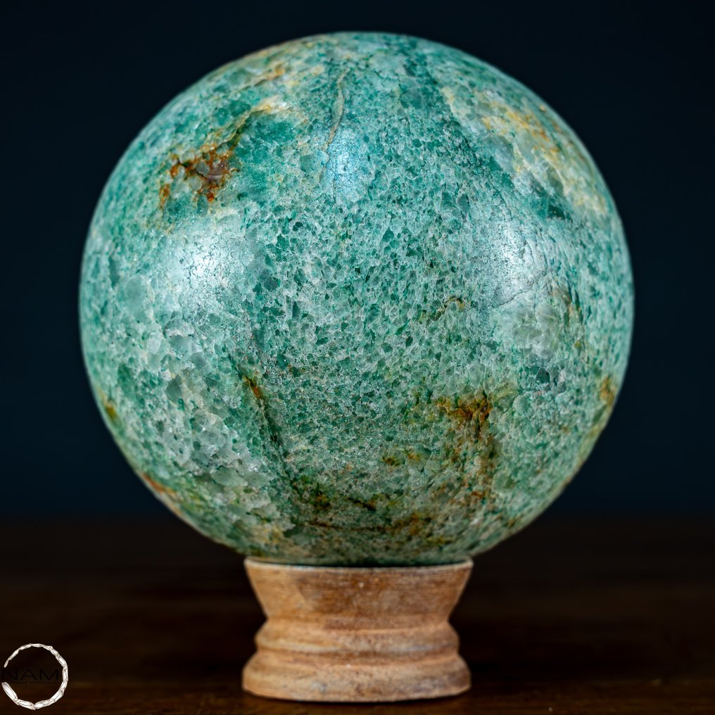 Very Rare Natural Green Fuchsit Sphere- 1519.12 g #2.1
