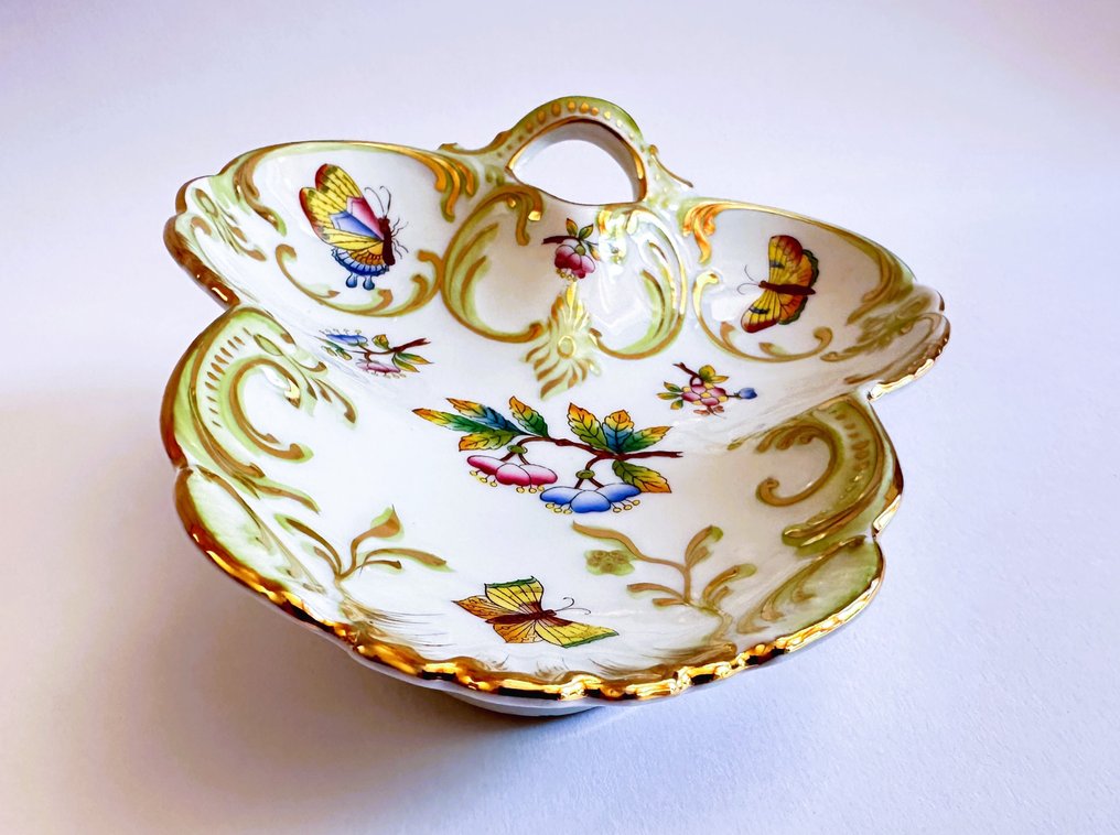 Herend - Bordopsats - Dronning Victoria - serveringsskål -  - Porcelæn #2.1