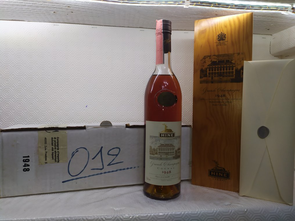 Hine 1948 - Grande Champagne Millésime  - b. Lata 2000â€“2009, Lata 90. - 70cl #3.3