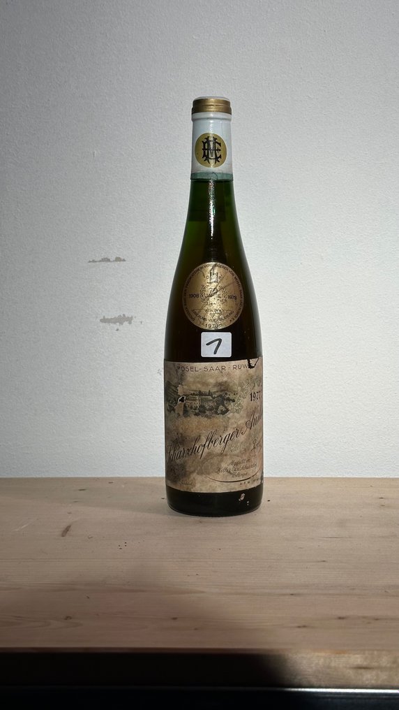 1977 Egon Müller, Riesling Scharzhofberg Auslese Versteigerung - Mosel Eiswein - 1 Bottle (0.75L) #1.1