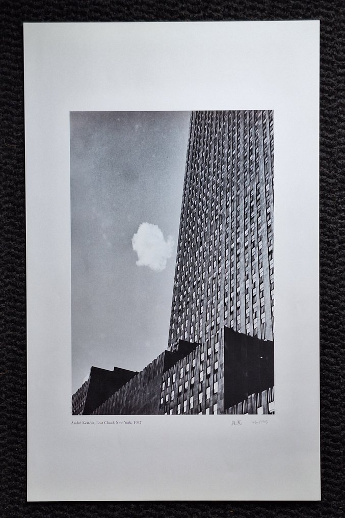 André Kertesz [1894-1985] - Lost Cloud, New York, 1937 #1.2