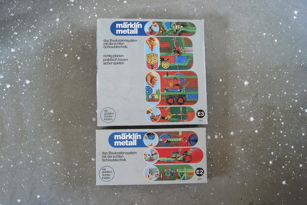 Märklin  - Tin toy Marklin Metall E2 & E3 - 1960-1970 - Germany #1.1