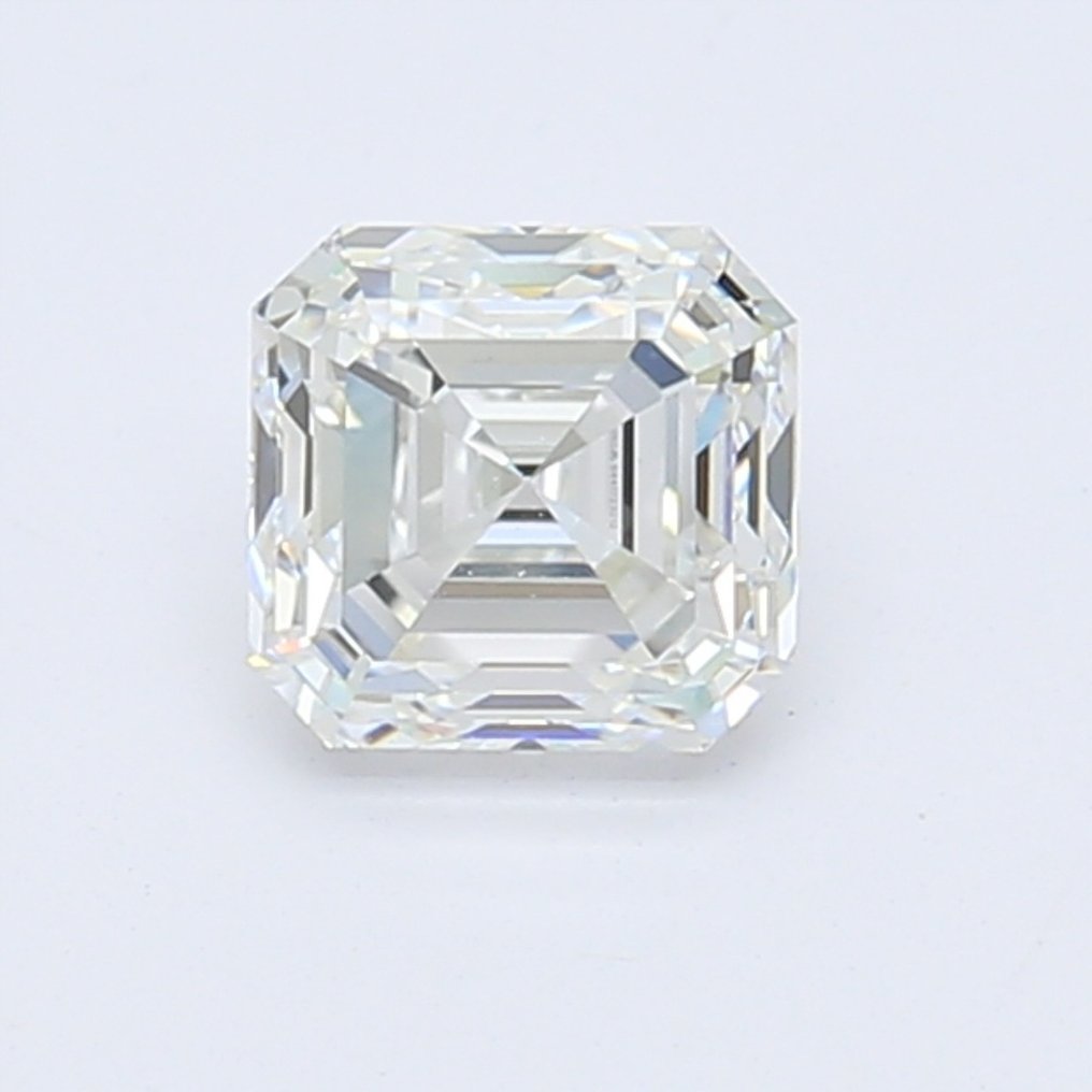 1 pcs Diamant  (Natural)  - 0.91 ct - Fyrkantig - E - VS1 - Gemological Institute of America (GIA) #1.1