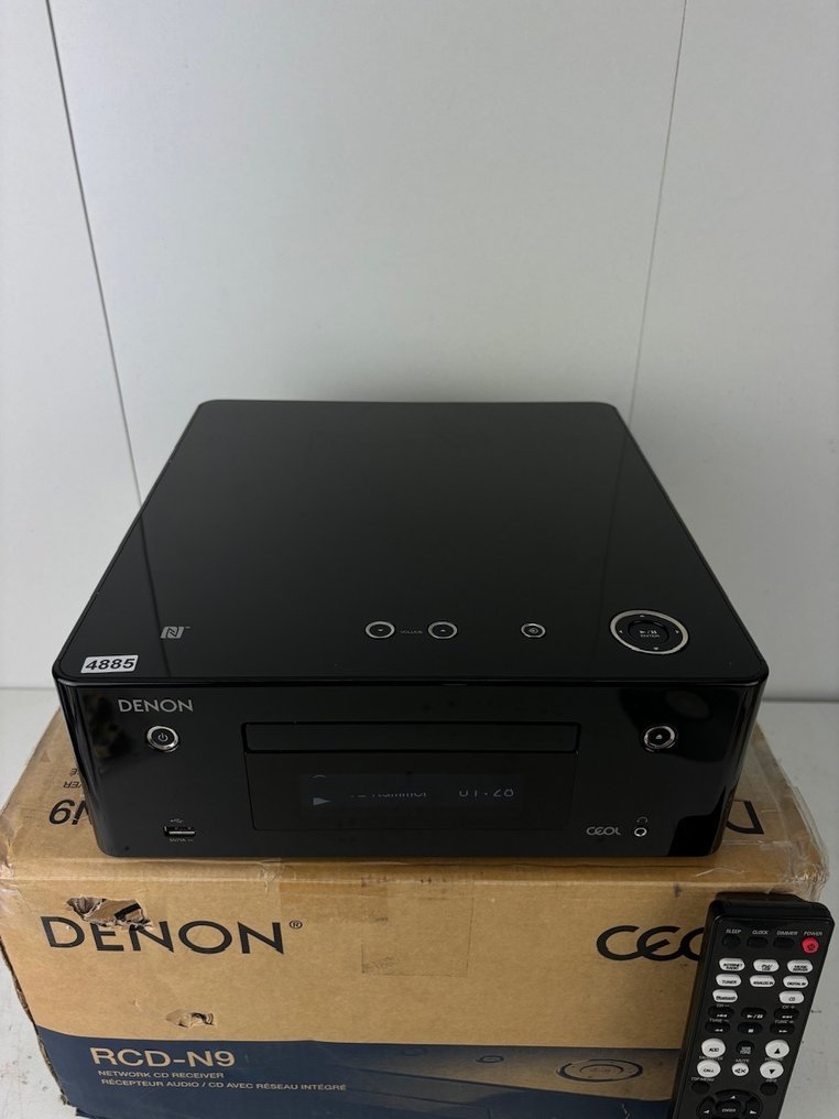 Denon - RCD-N9 - Netværks CD-modtager Solid-state multikanalsmodtager #2.1