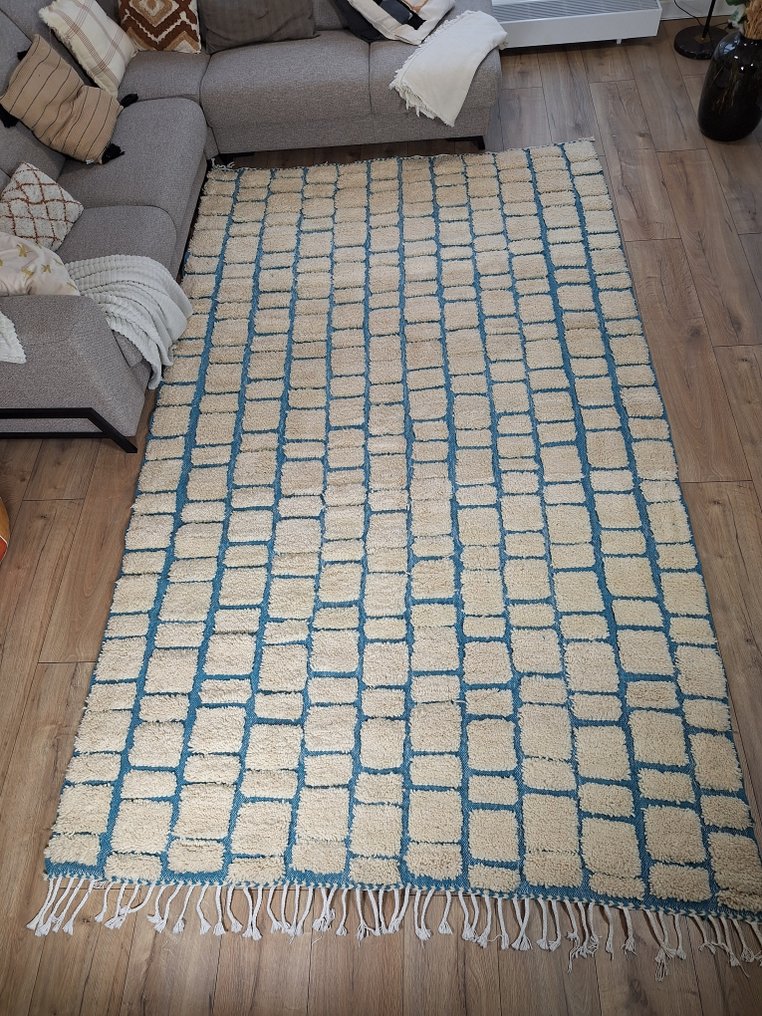 Azrou-Tapijt - 柏柏尔地毯 艾兹鲁地毯 - 地毯 - 202 cm - 306 cm #1.2