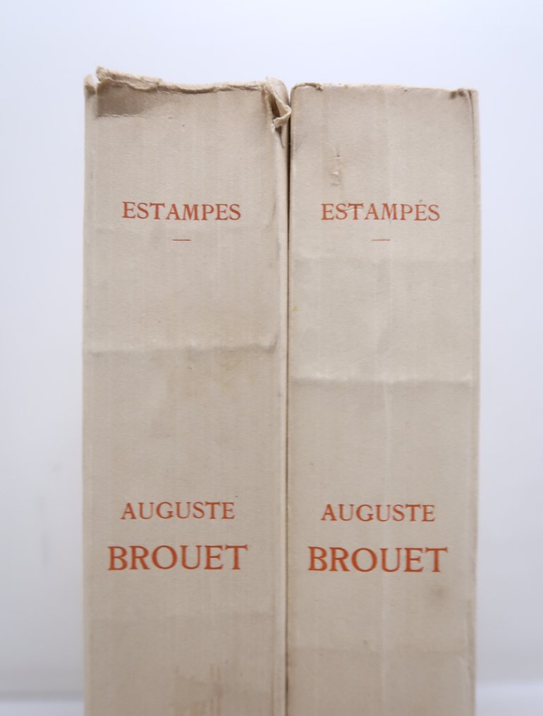 Auguste Brouet, Gustave Geffroy - Catalogue de son oeuvre gravé [2 volumes avec Eau-forte originale] - 1923 #3.2